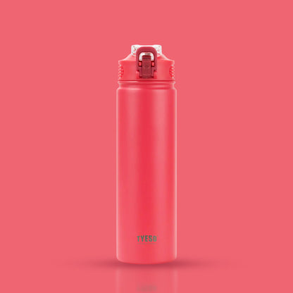 Color Lid - Red / Stainless steel / 600ml - Vacuum Insulated Tumbler